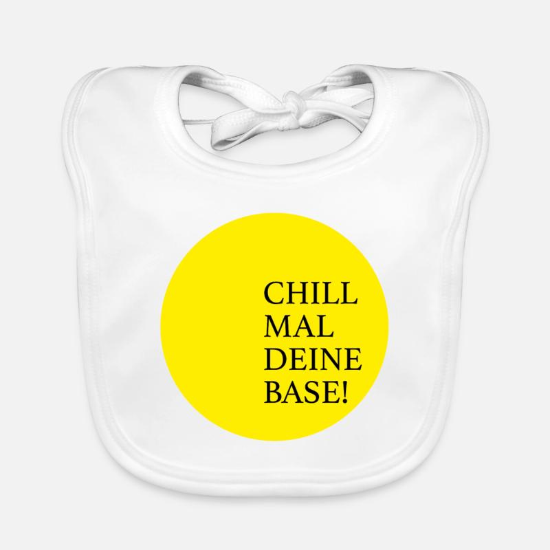 Chill mal deine Base Baby Bio-Lätzchen
