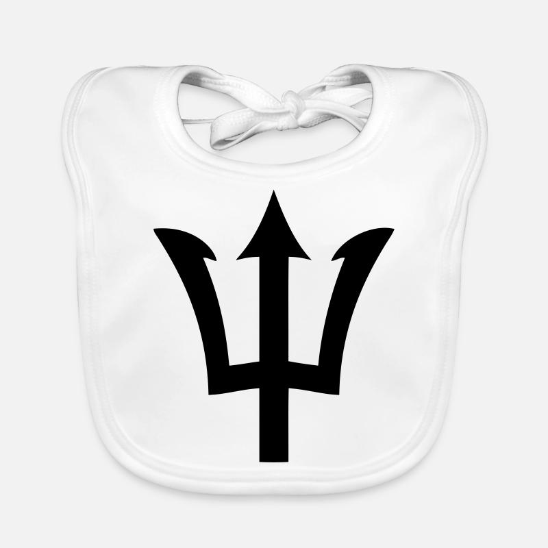 fourche Barbade trident barbados Bavoir bio Bébé