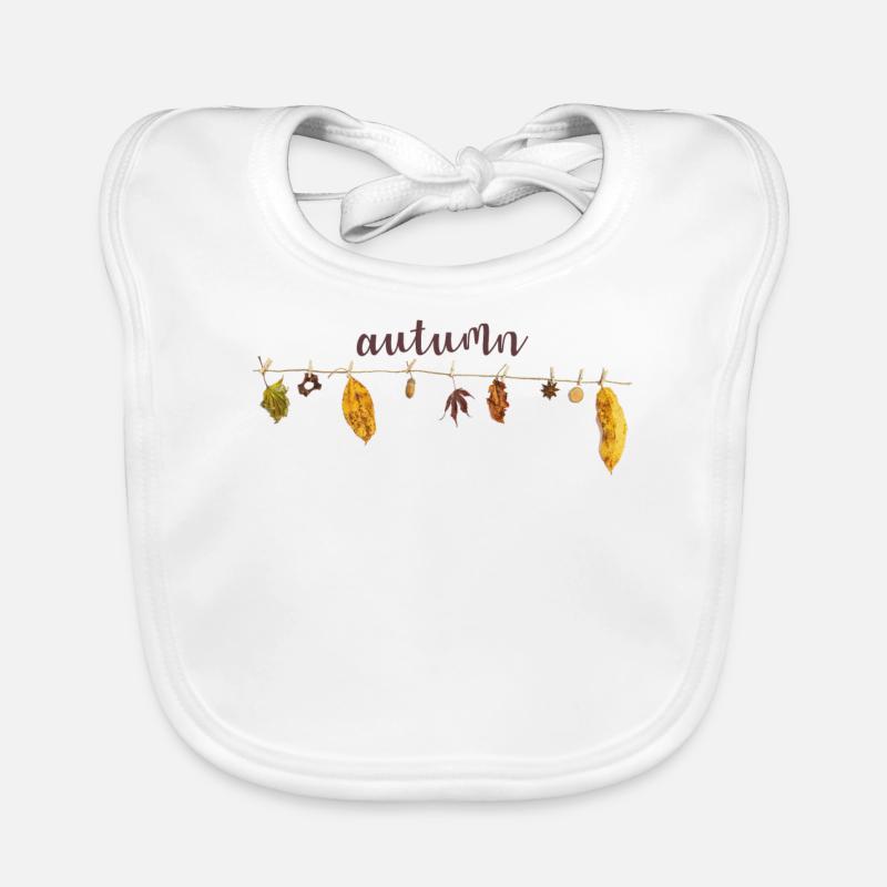 L'automne Bavoir bio Bébé