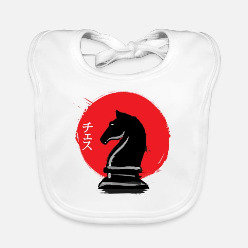 Echecs Japon Springer Bavoir bio Bébé