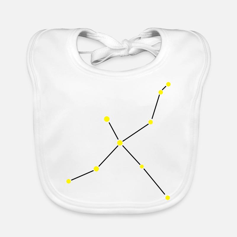 Sternbild Schwan Baby Bio-Lätzchen