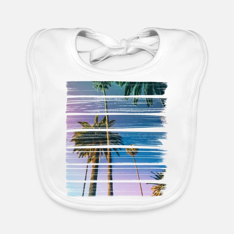 PALMTREES Organic Baby Bibs