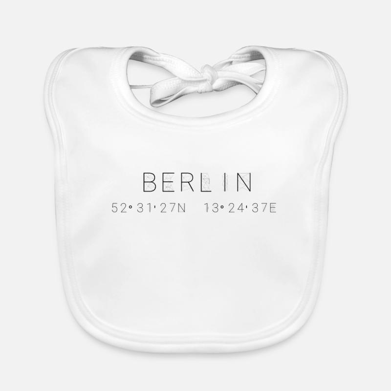 Coordinates Berlin Organic Baby Bibs