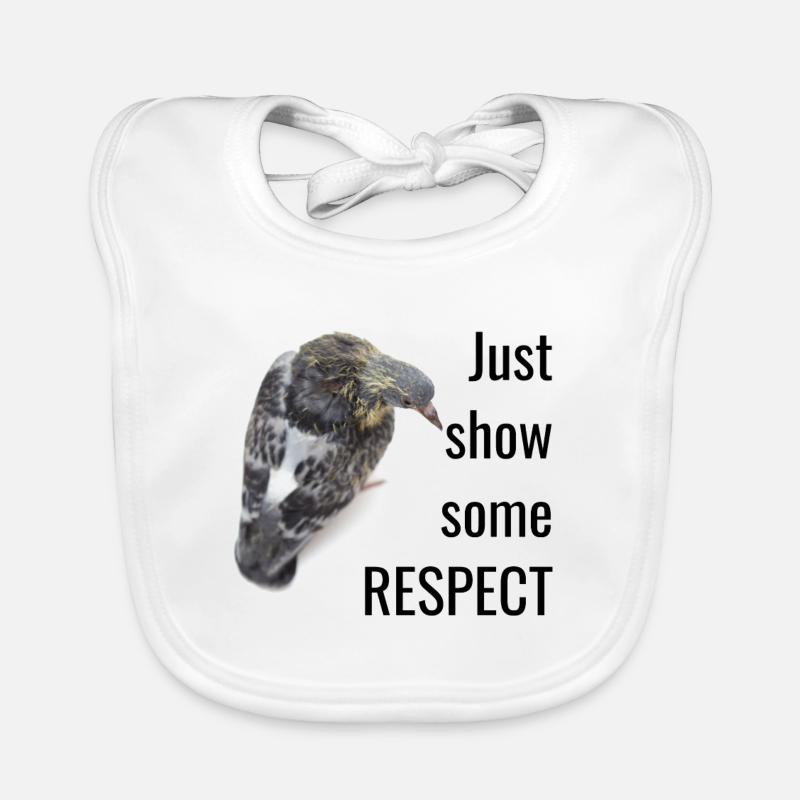 Show some RESPECT Baby Bio-Lätzchen