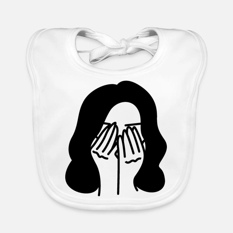 crying Organic Baby Bibs