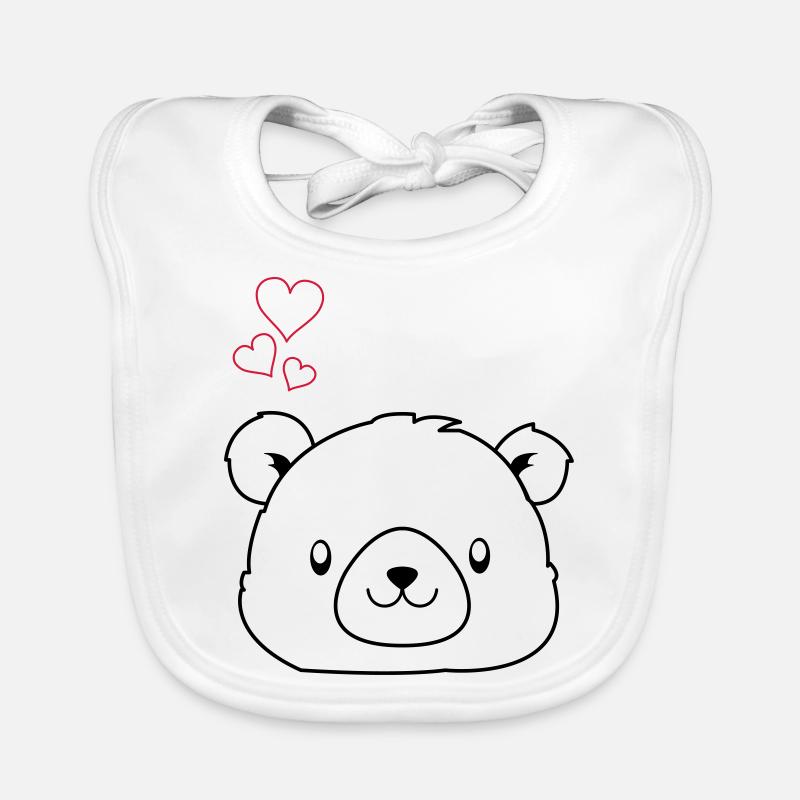 bär love Bavoir bio Bébé