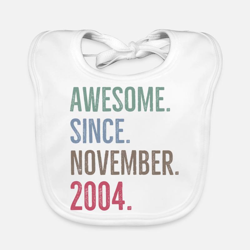 Awesome seit November 2004 Baby Bio-Lätzchen