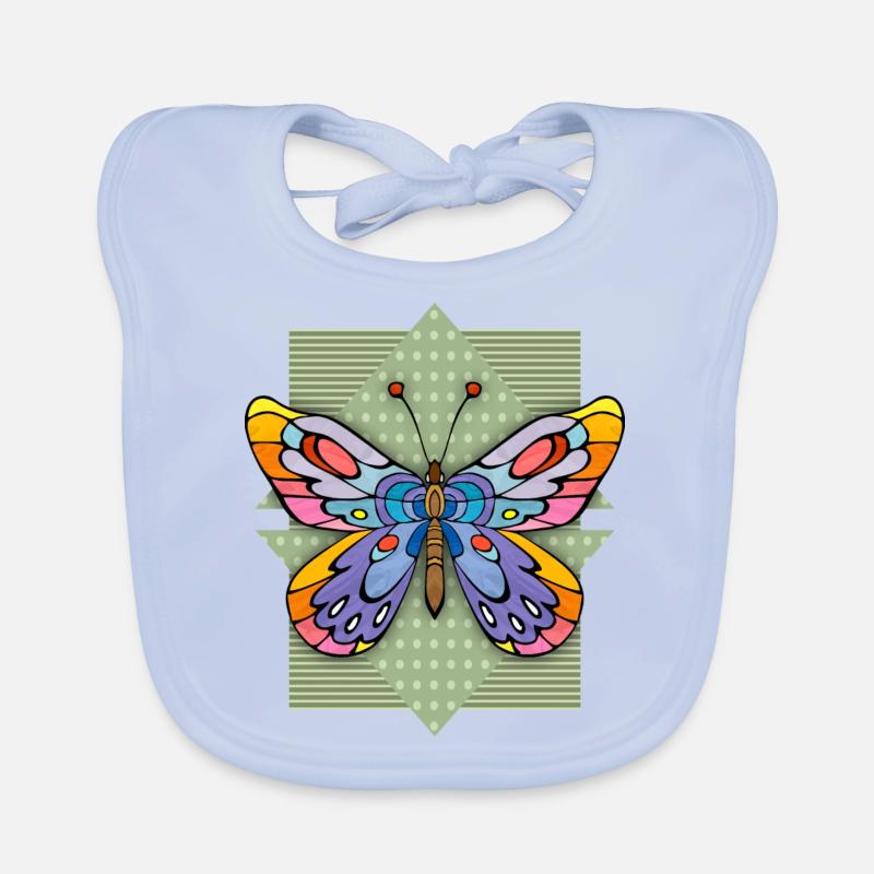 Papillon Bavoir bio Bébé