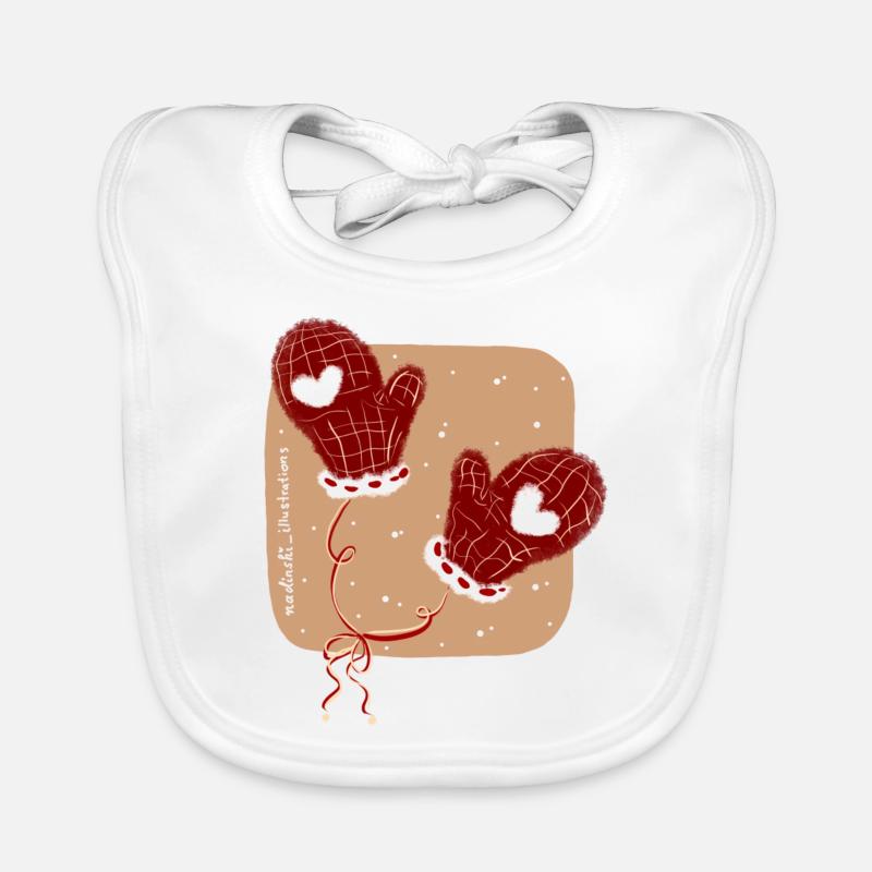 Gants en hiver Bavoir bio Bébé