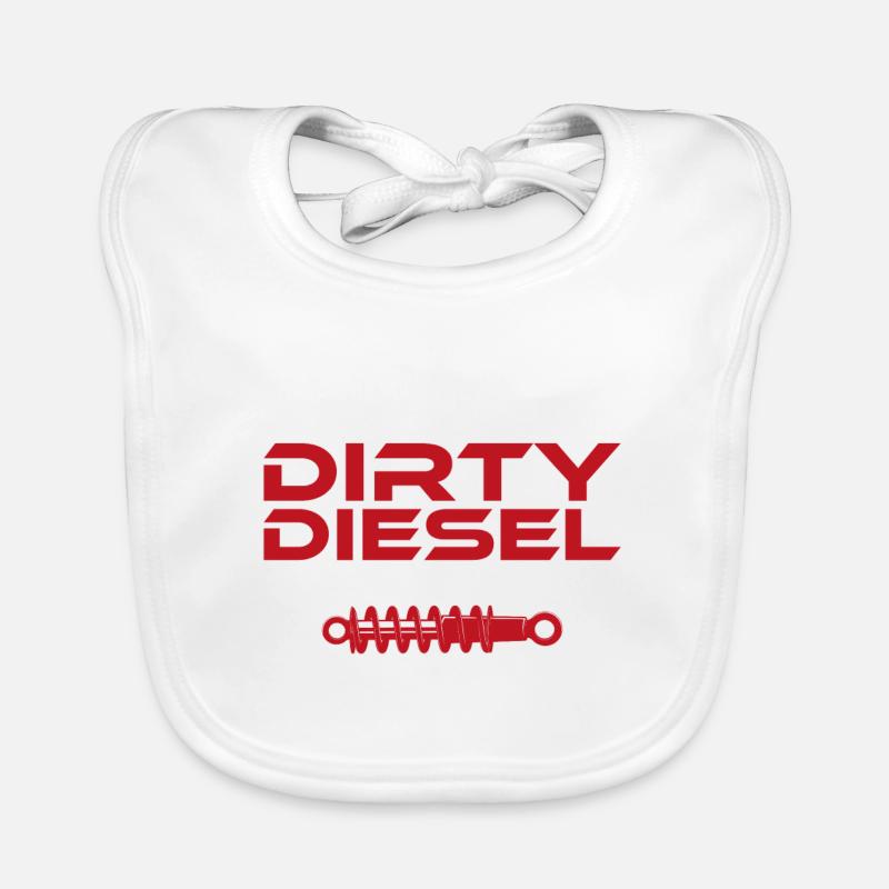 Make Dirty Diesel Great Again Baby Bio-Lätzchen