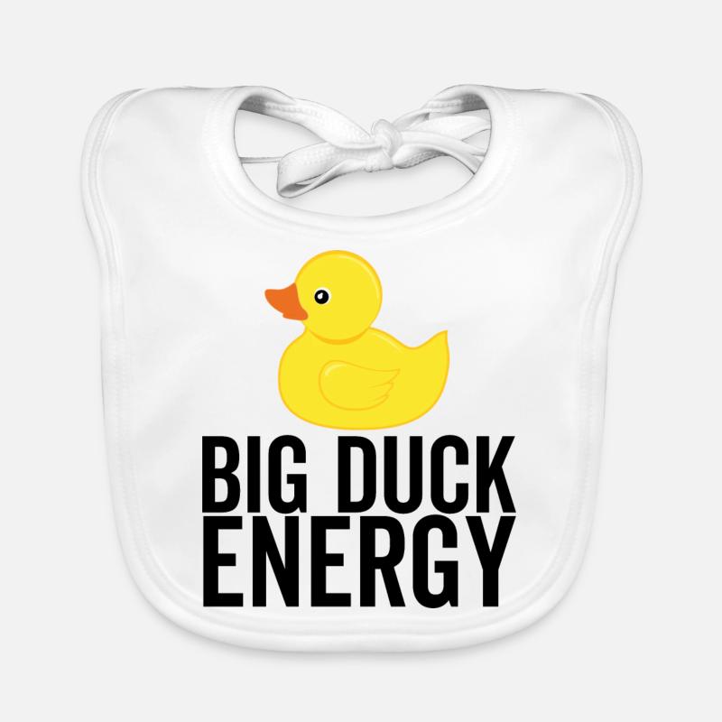 Big Duck Energy Organic Baby Bibs