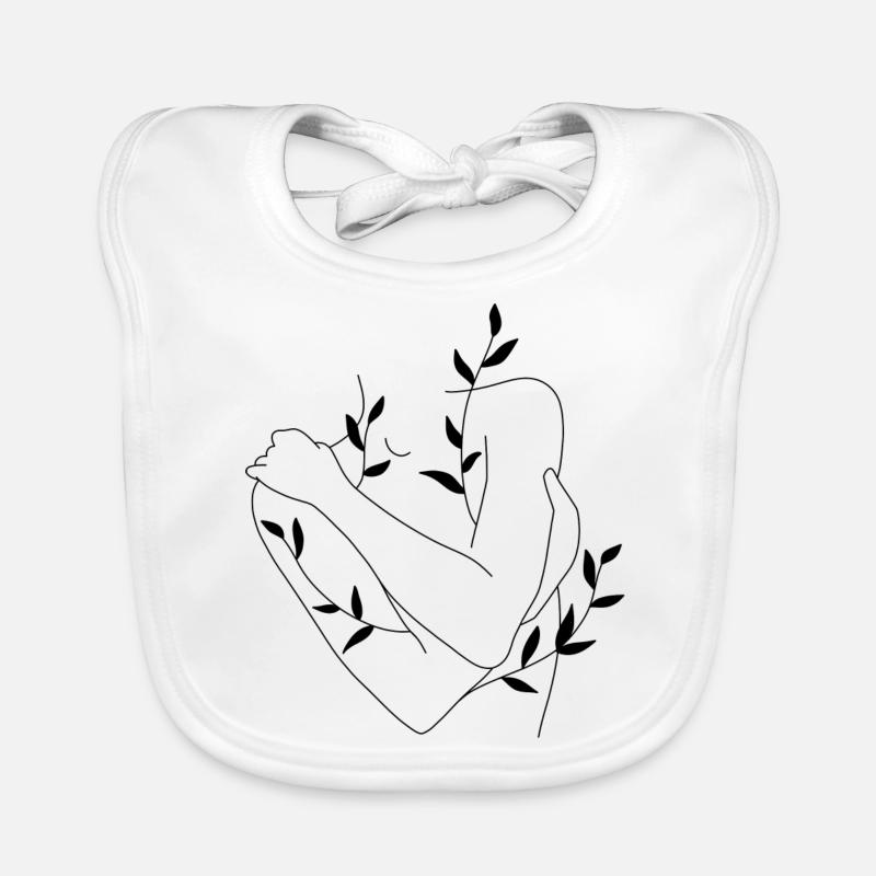 Corps en croissance Bavoir bio Bébé