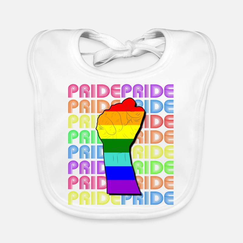 PridePride Organic Baby Bibs