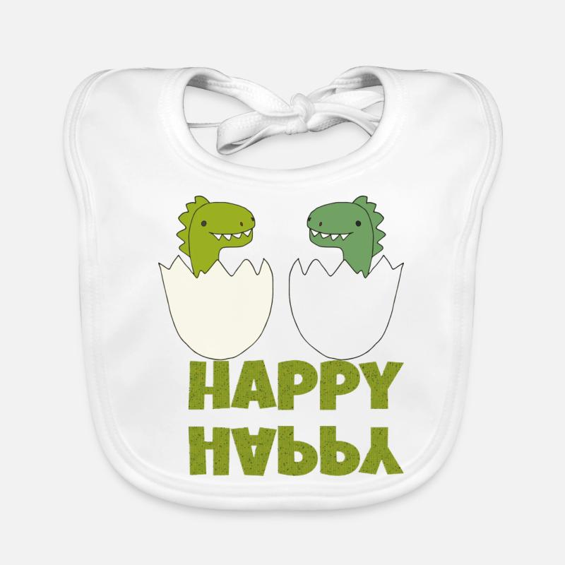 Dinos Happy Organic Baby Bibs