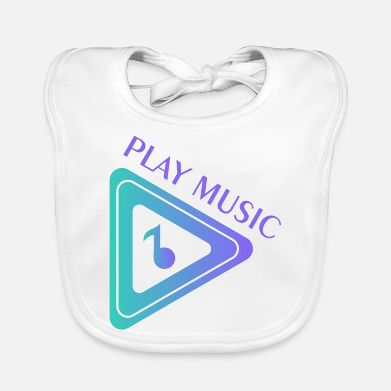MUSIC Organic Baby Bibs