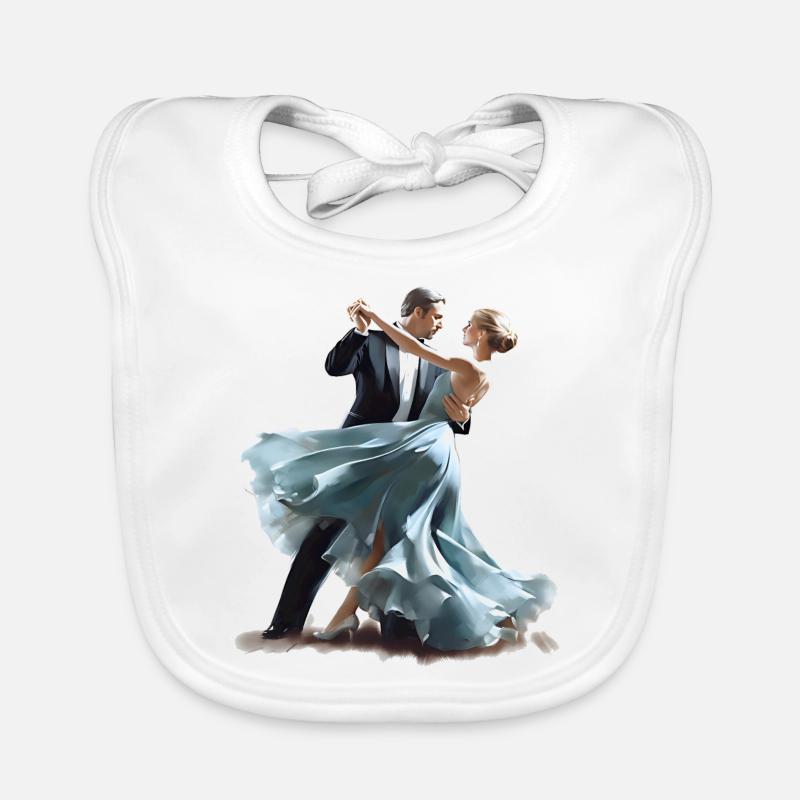 La valse viennoise est une danse élégante Bavoir bio Bébé