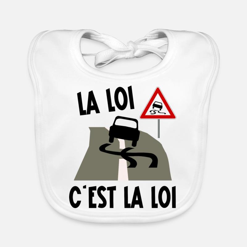 la loi c'est la loi Bavoir bio Bébé