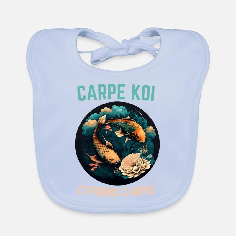 Koi-Karpfen Baby Bio-Lätzchen