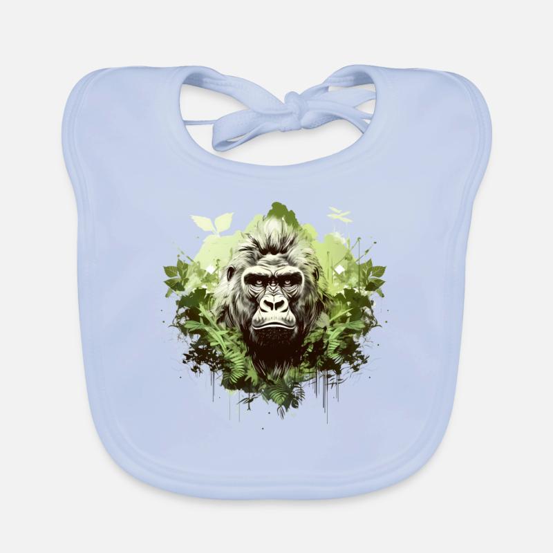 Gorilla Baby Bio-Lätzchen
