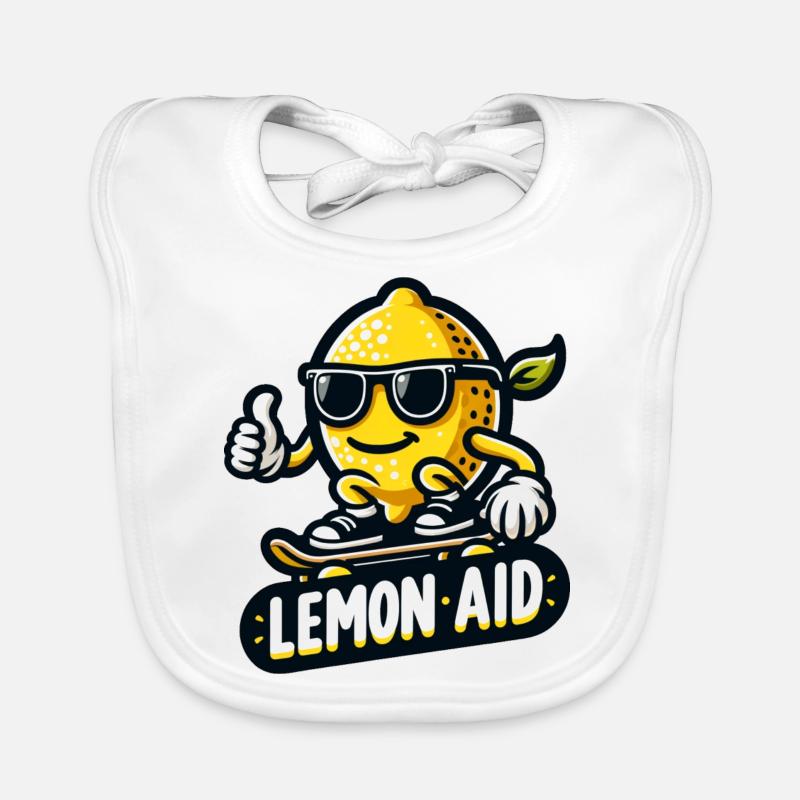 Lemon Aid Organic Baby Bibs