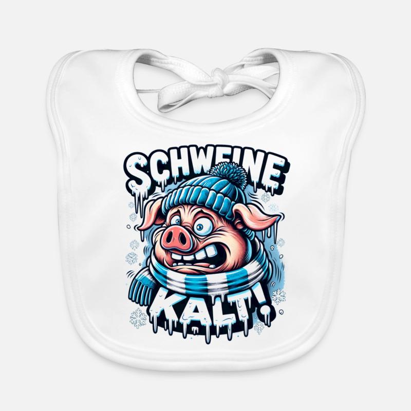 Pork cold Organic Baby Bibs