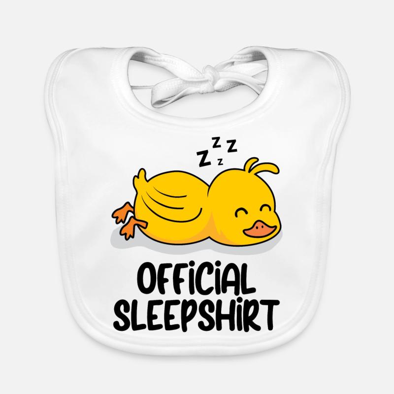 Lustiger Spruch Bild Witzig Humor Geschenkidee Baby Bio-Lätzchen