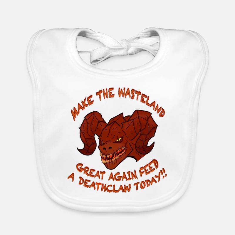 Make the wasteland great again carnage version Organic Baby Bibs