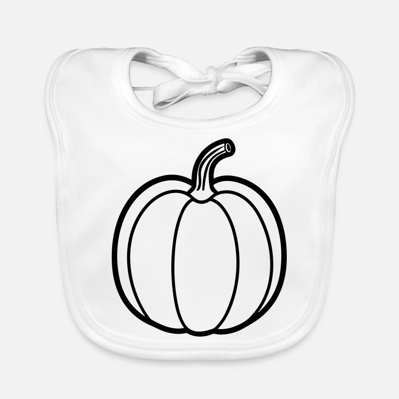 citrouille Bavoir bio Bébé