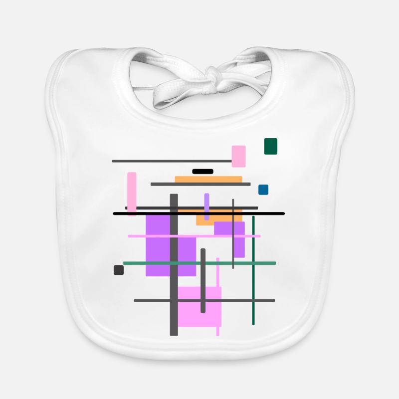 Abstrait Bavoir bio Bébé