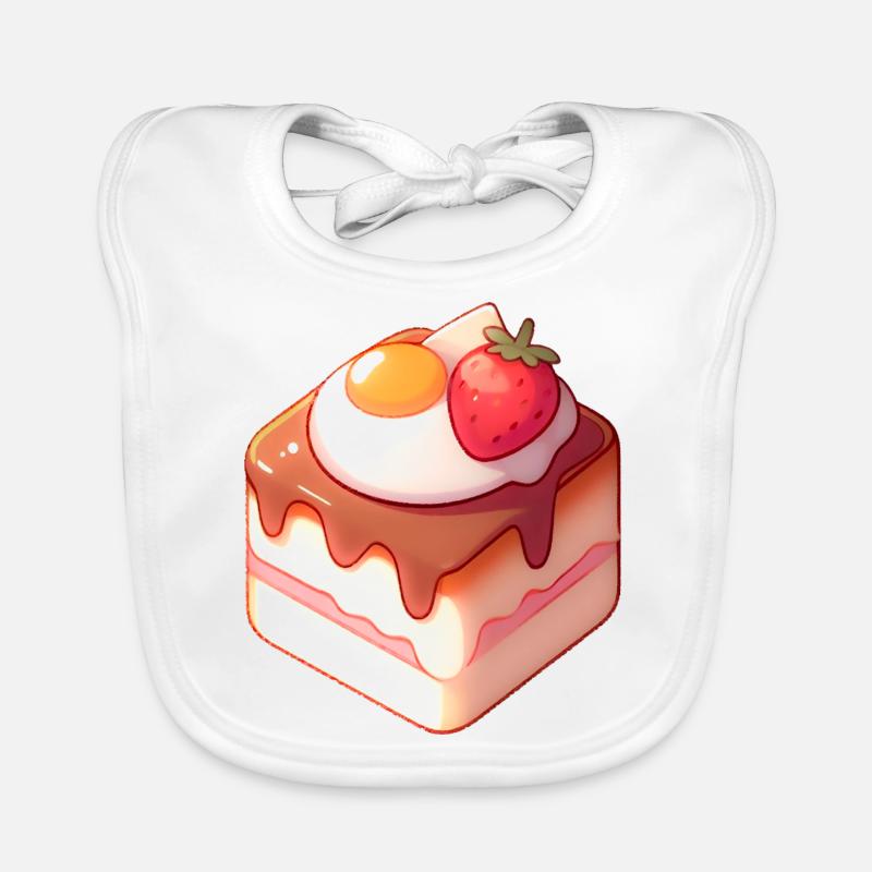 Gateau Au Chocolat Bavoir bio Bébé