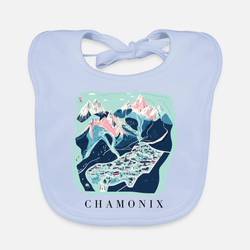 Chamonix Organic Baby Bibs