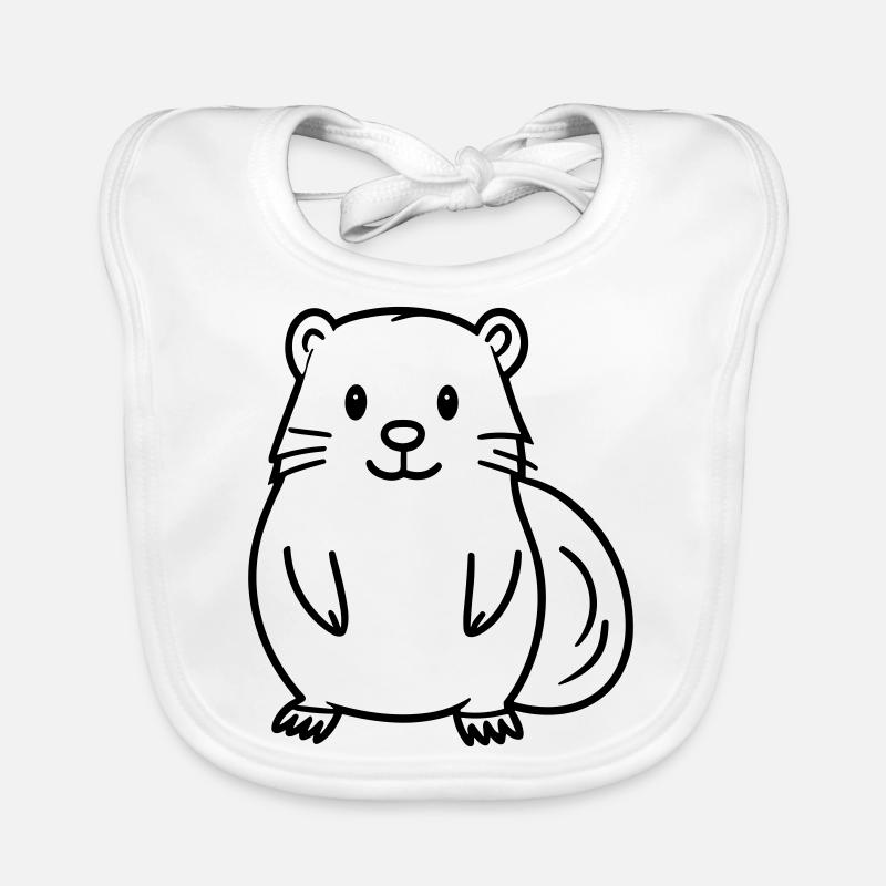 Marmotte Bavoir bio Bébé