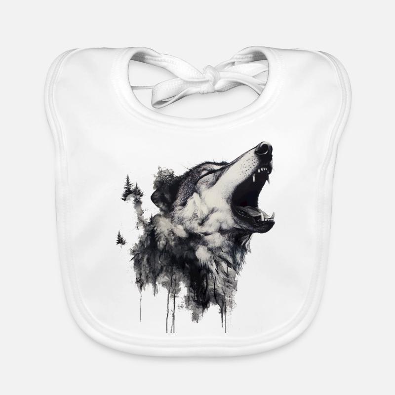 La peur des loups, un phénomène complexe Bavoir bio Bébé