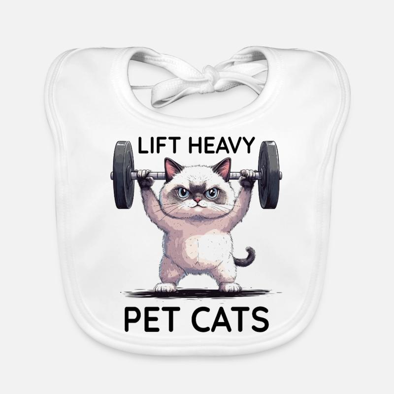 Gym Musculation Chat Bavoir bio Bébé