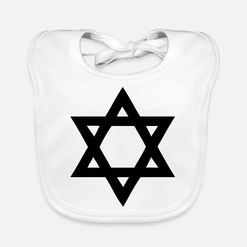 Davidstern Baby Bio-Lätzchen