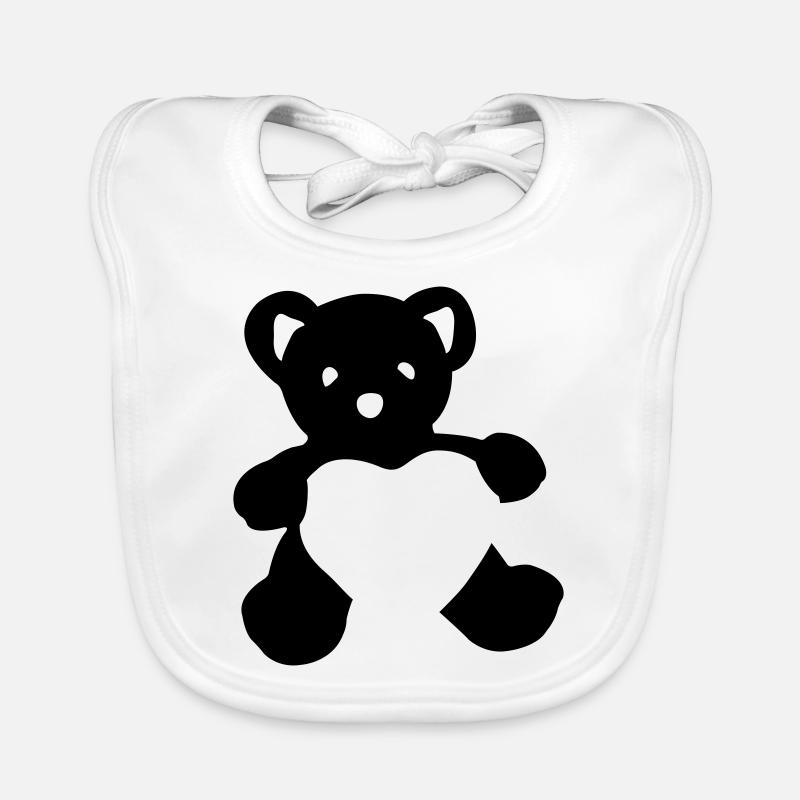 Herzbär Baby Bio-Lätzchen