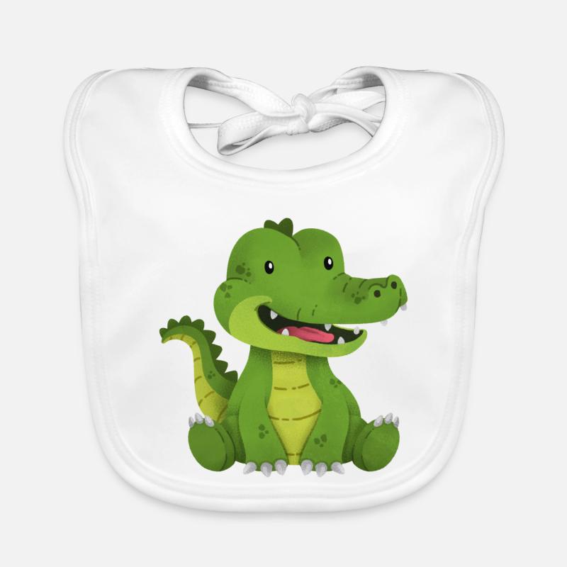 crocodile Bavoir bio Bébé