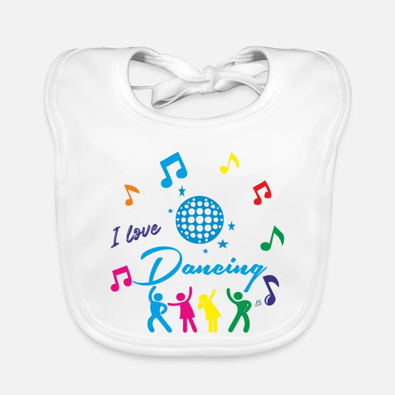 J'aime danser Bavoir bio Bébé