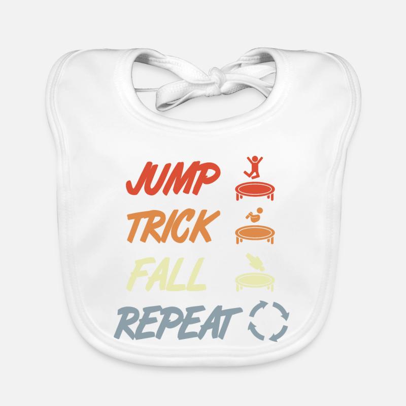 Trampoline Techniques Bavoir bio Bébé