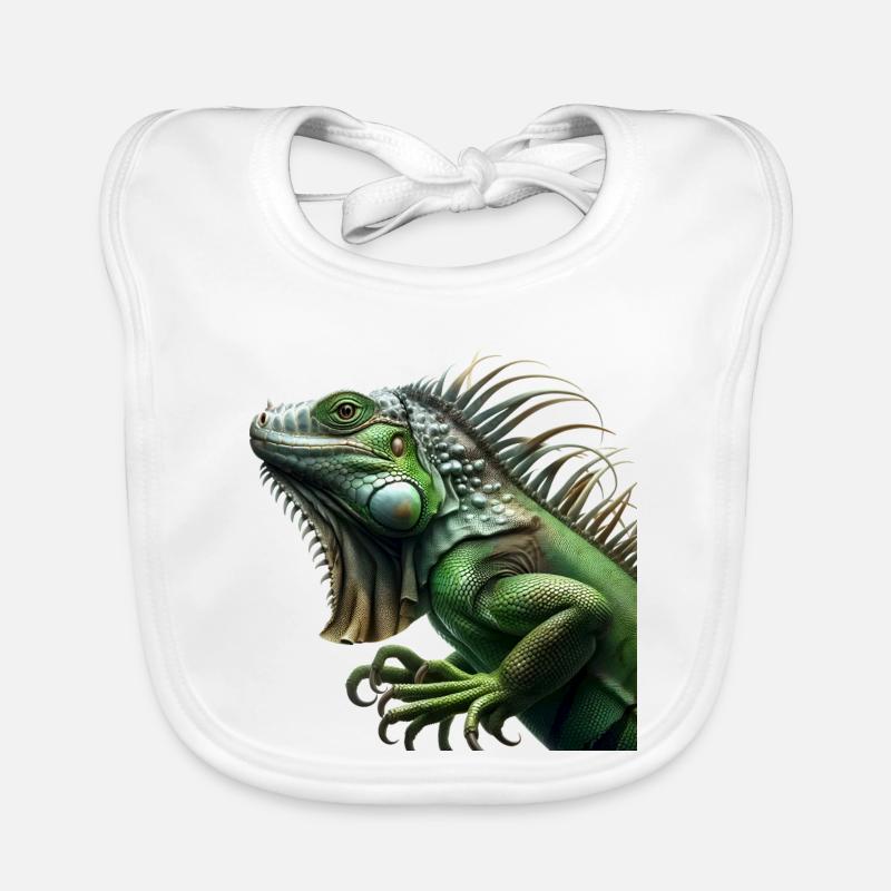 Iguane Bavoir bio Bébé
