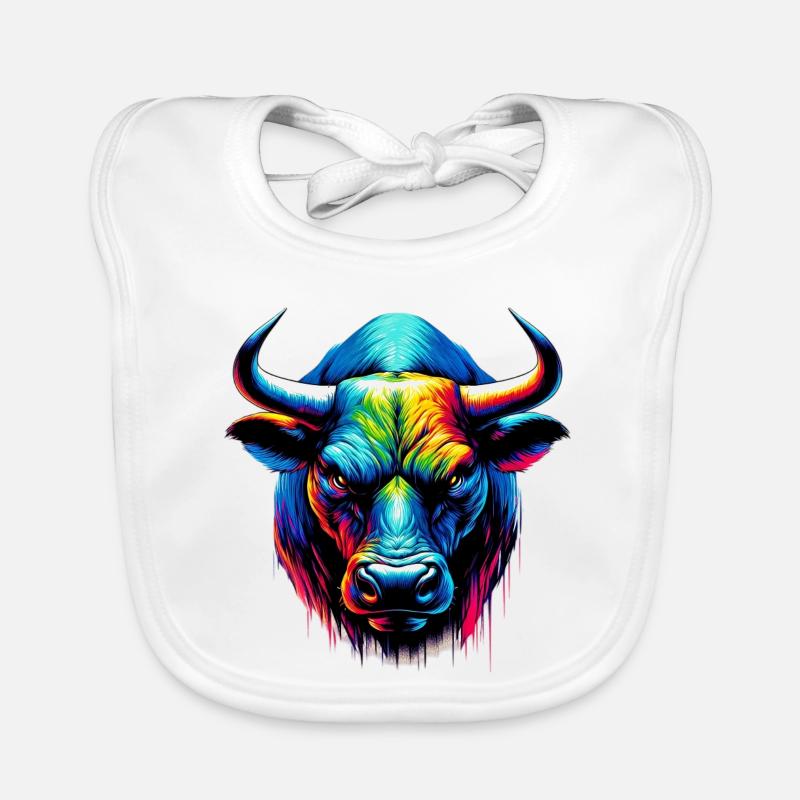 Taureau Bavoir bio Bébé