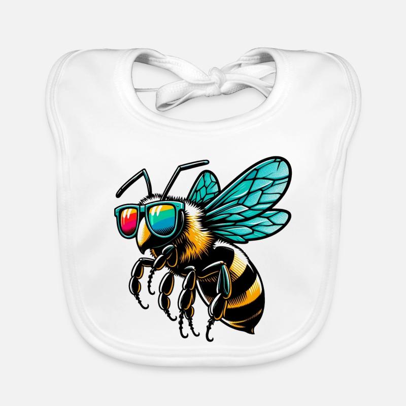 Bee Organic Baby Bibs