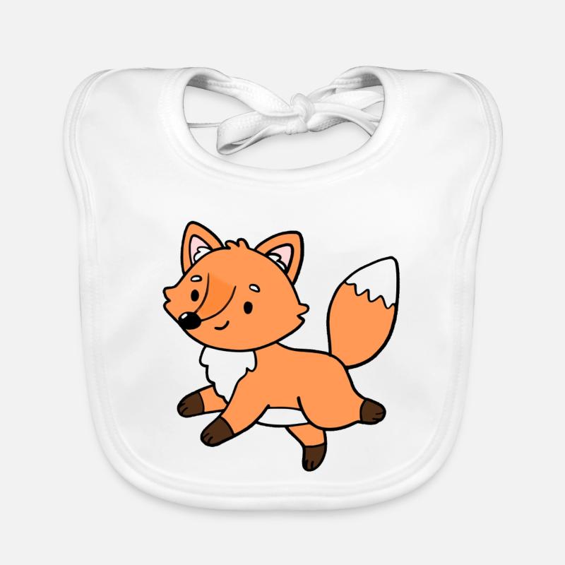 Renards Renards Bavoir bio Bébé