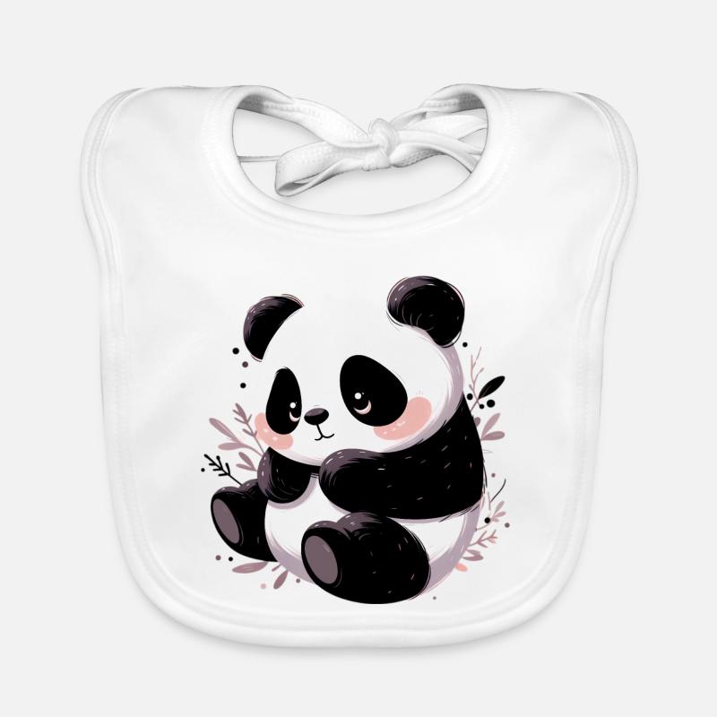 Panda Bavoir bio Bébé