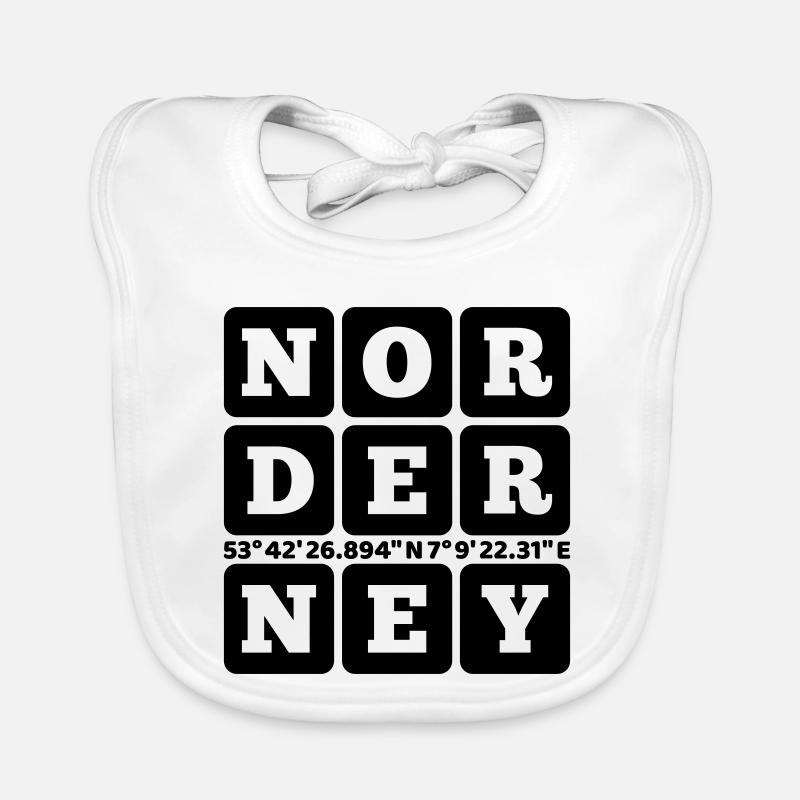 Coordonnées GPS de Norderney Bavoir bio Bébé
