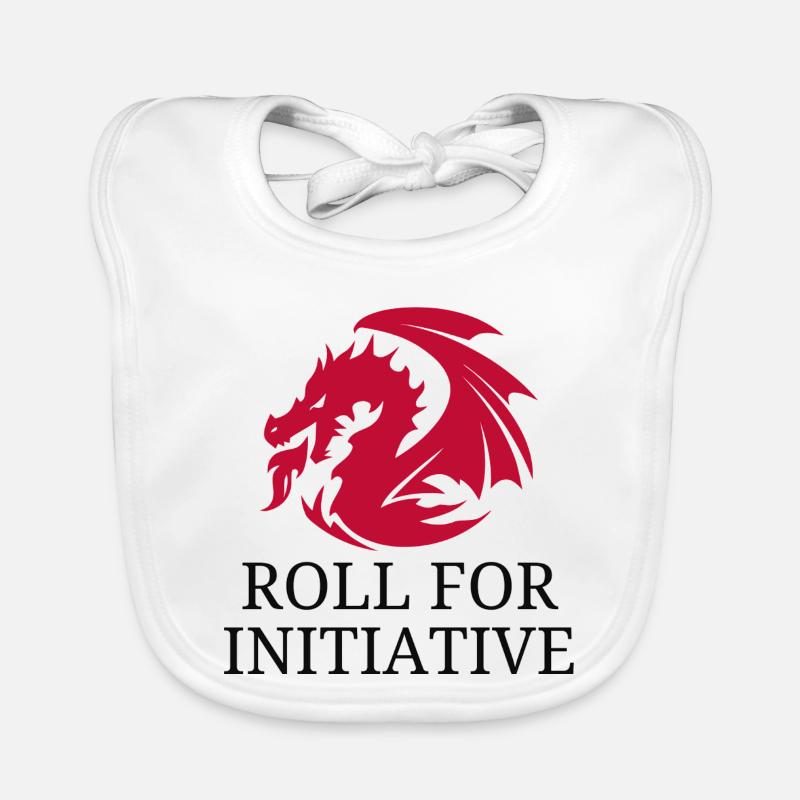 Lancer pour l’initiative – Dragon de feu Bavoir bio Bébé