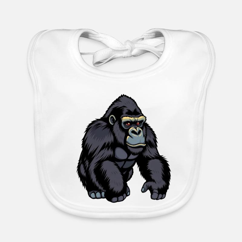 Gorilla Baby Bio-Lätzchen