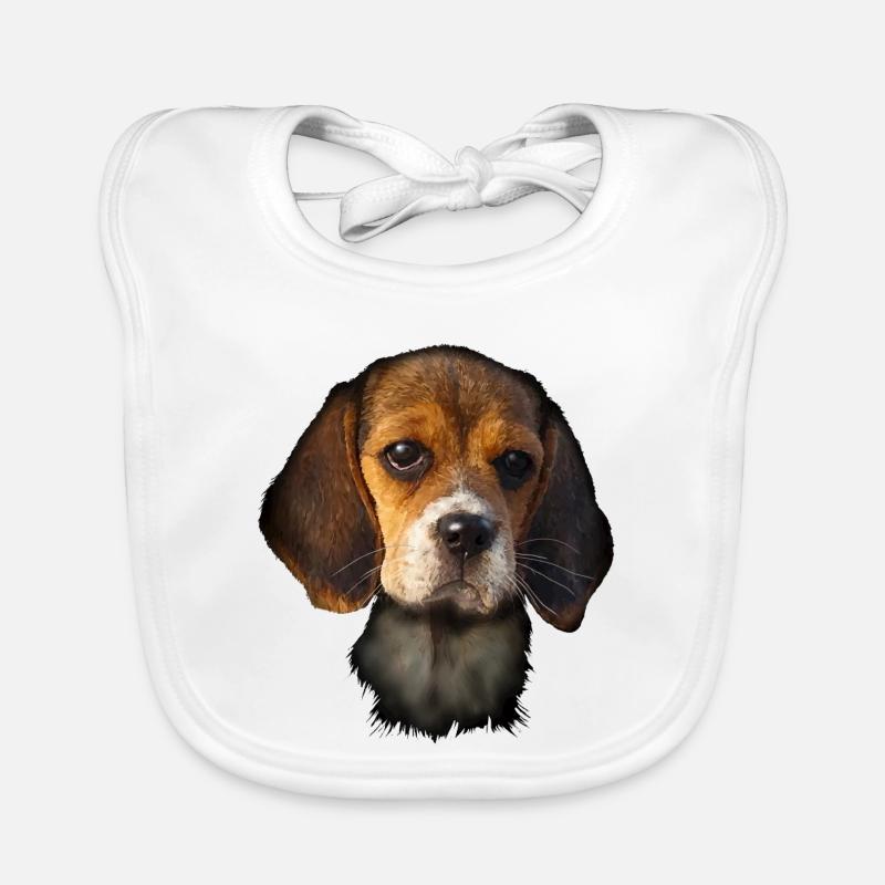 Beagle Organic Baby Bibs