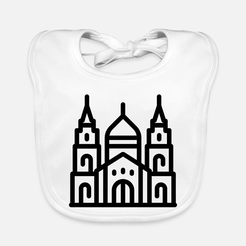 cathedral Organic Baby Bibs