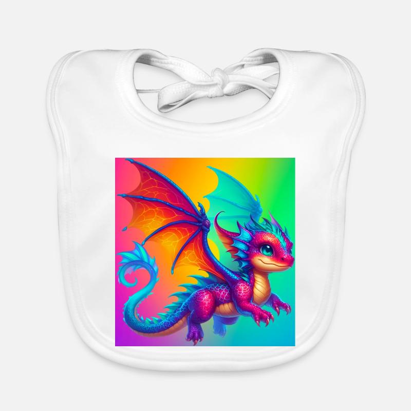 Drache Baby Bio-Lätzchen